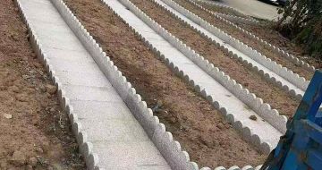 鄂尔多斯芝麻白花边石