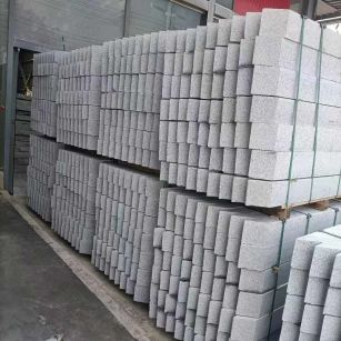 鄂尔多斯芝麻白树围石 树池