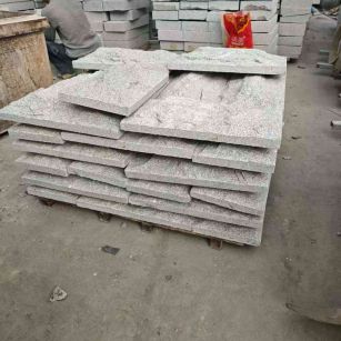 鄂尔多斯芝麻白蘑菇石，自然面