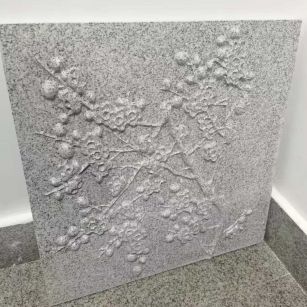 鄂尔多斯芝麻白雕刻版，异形定制