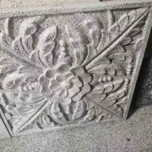 鄂尔多斯芝麻白雕刻版，异形定制